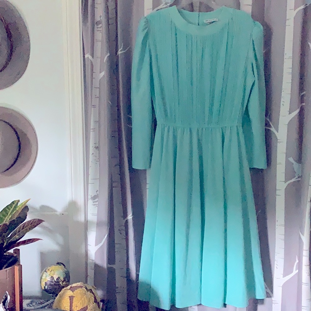 Vintage blue dress